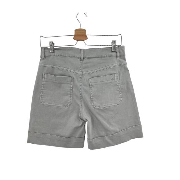 Bevy Flog Kim Cargo Shorts‎ Pockets Cotton Stretch Gray Size 28 - Picture 7 of 11